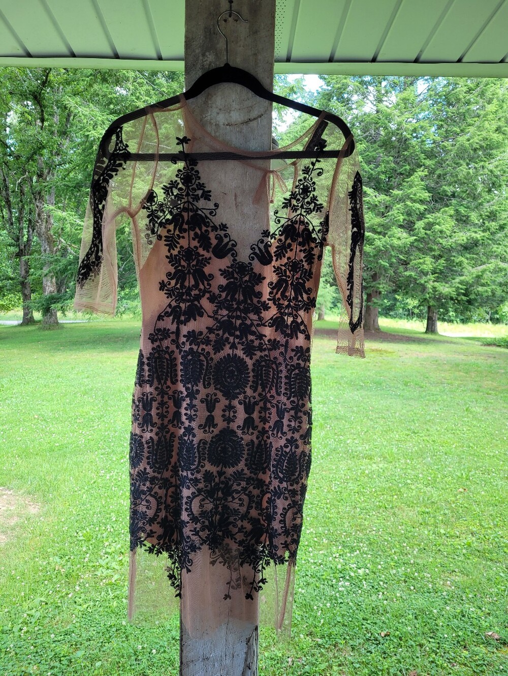 For Love And Lemons Lotus Mini Dress